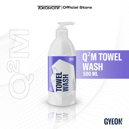 Gyeon Q2M Towel Wash 500 ml - Shampo Pembersih Microfiber