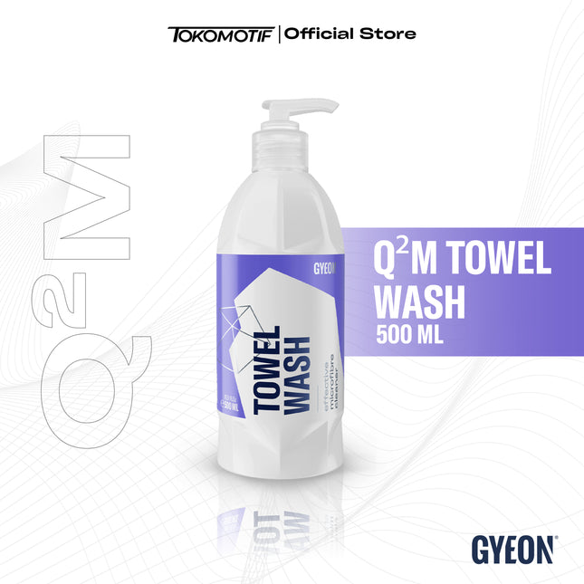 Gyeon Q2M Towel Wash 500 ml - Shampo Pembersih Microfiber
