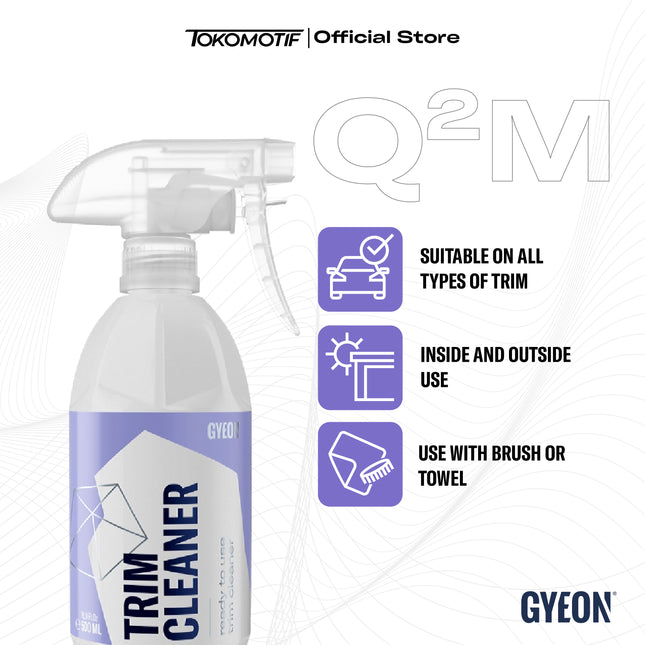 Gyeon Q2M Trim Cleaner 500 ml - Cairan Pembersih Plastik