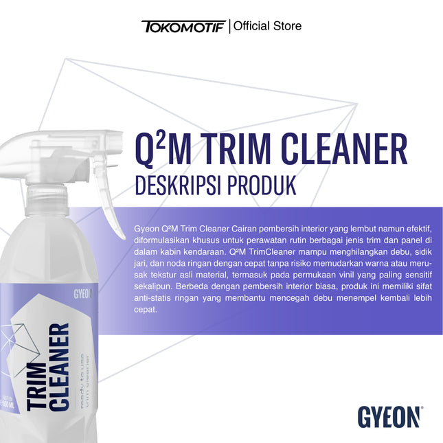 Gyeon Q2M Trim Cleaner 500 ml - Cairan Pembersih Plastik