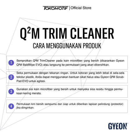Gyeon Q2M Trim Cleaner 500 ml - Cairan Pembersih Plastik