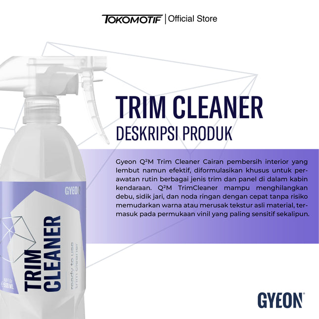 Gyeon Q2M Trim Cleaner 500 ml - Cairan Pembersih Plastik