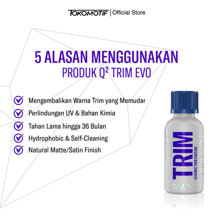 Gyeon Q2 Trim Evo 30 ml - Coating Plastik Eksterior