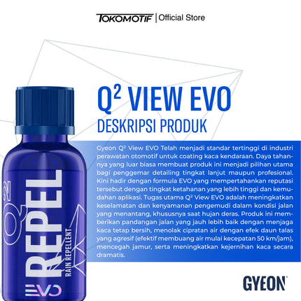 Gyeon Q2 View Evo 20 ml - Coating Kaca
