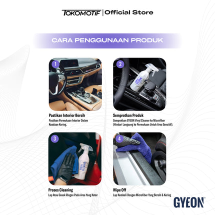 Gyeon Q2M Vinyl Cleaner 500 ml - Cairan Pembersih Plastik