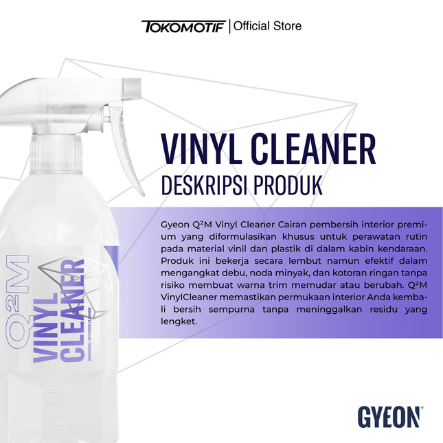 Gyeon Q2M Vinyl Cleaner 500 ml - Cairan Pembersih Plastik