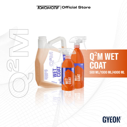 Gyeon Q2M Wet Coat 500-4000 ml - Cairan Efek Daun Talas