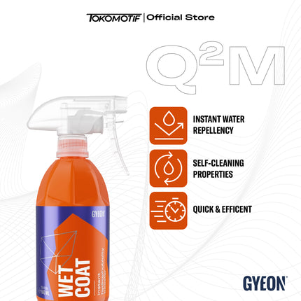 Gyeon Q2M Wet Coat 500-4000 ml - Cairan Efek Daun Talas