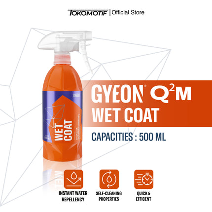 Gyeon Q2M Wet Coat 500-4000 ml - Cairan Efek Daun Talas