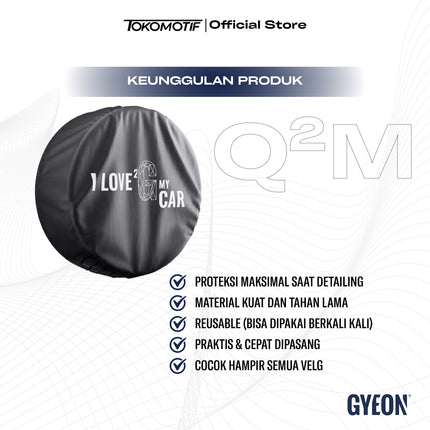 Gyeon Q2M Wheel Covers 4x80 cm - Pelindung Roda Mobil