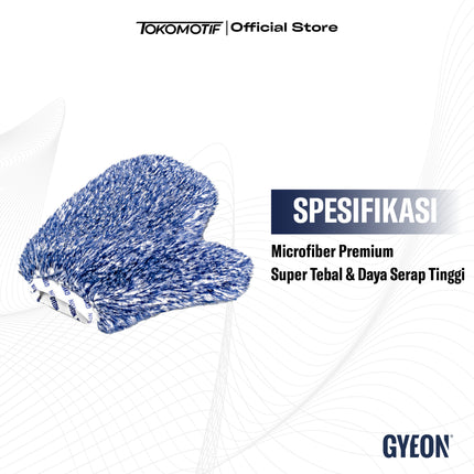 Gyeon Q2M Wheel Mitt - Sarung Tangan Pembersih Velg