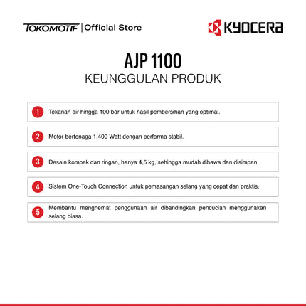 Kyocera Pressure Washer AJP1100