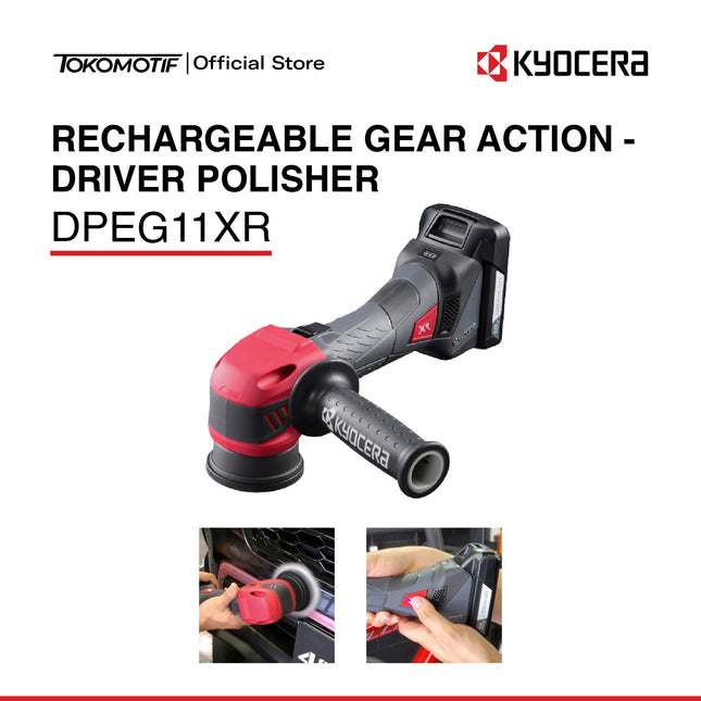 Kyocera Rechargeable Gear-driven Polisher DPEG11XR - Mesin Poles