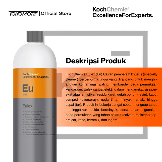 KochChemie Eulex 1000 ml - Pembersih Lem