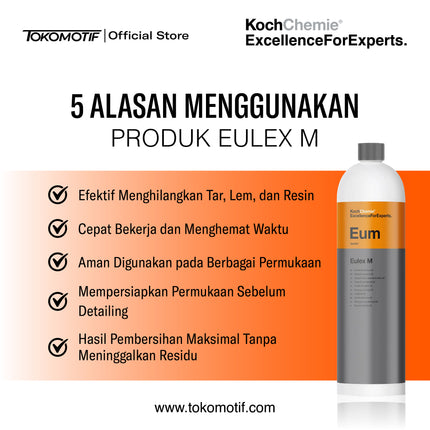 KochChemie Eulex M 1000 ml - Pembersih Lem