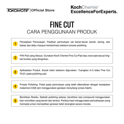 KochChemie Fine Cut F6.01 250-1000 ml - Kompon Poles