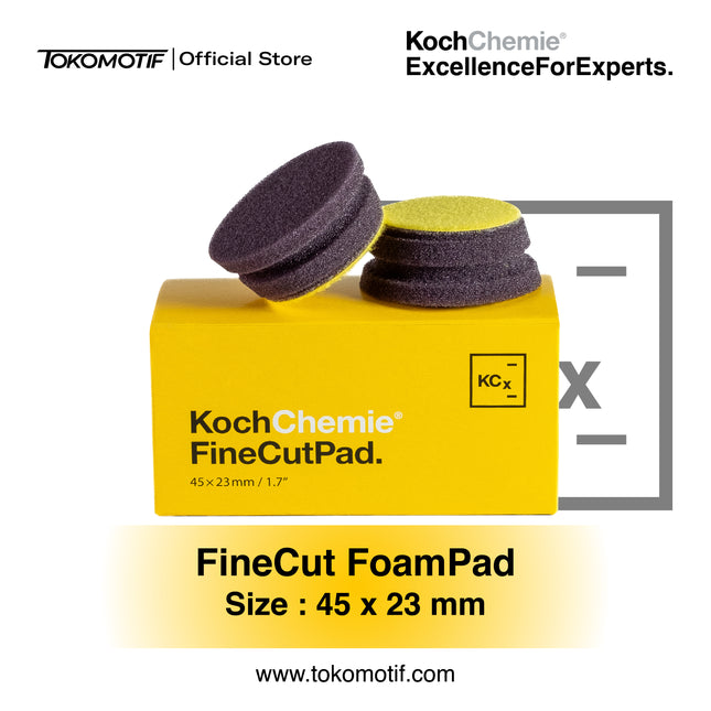 KochChemie Fine Cut Pad 45 x 23mm 5 Pack - Pad Poles
