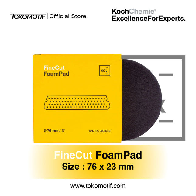 KochChemie Fine Cut Pad 76x23 mm - Pad Poles