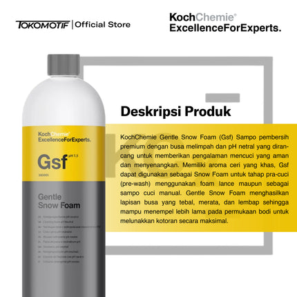 KochChemie Gentle Snow Foam 1000-5000 ml - Shampo