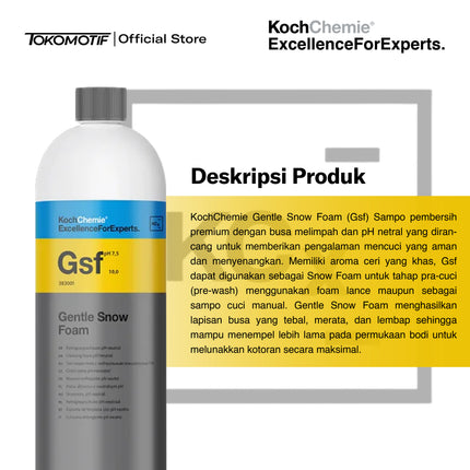 KochChemie Gentle Snow Foam 1000-5000 ml - Shampo