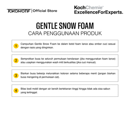 KochChemie Gentle Snow Foam 1000-5000 ml - Shampo