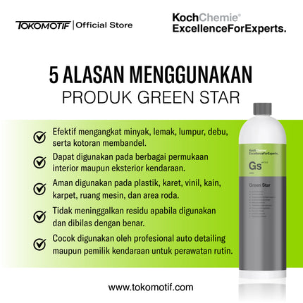 KochChemie Green Star 1000-5000 ml - Pembersih Serba Guna