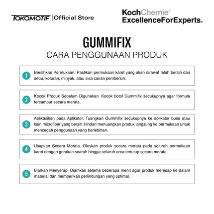 KochChemie Gummifix 1000 ml - Perawatan Karpet