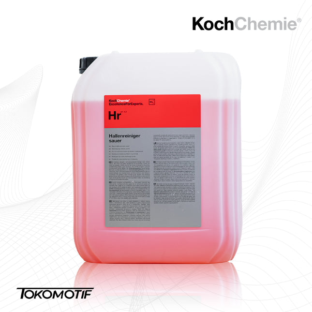 KochChemie Hallenreinger Sauer 23 Kg - Pembersih Ruang Cuci Mobil