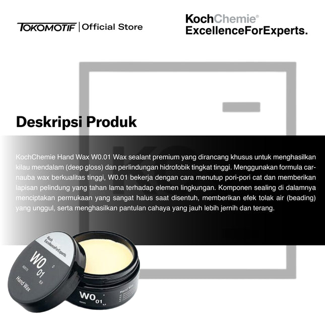 KochChemie Hand Wax W0.01 175 ml - Wax