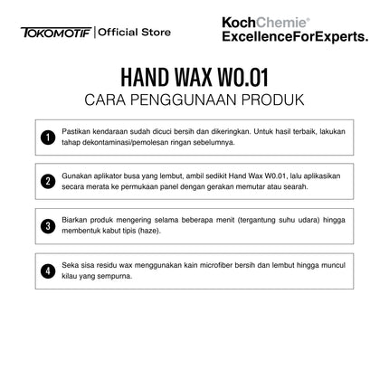 KochChemie Hand Wax W0.01 175 ml - Wax