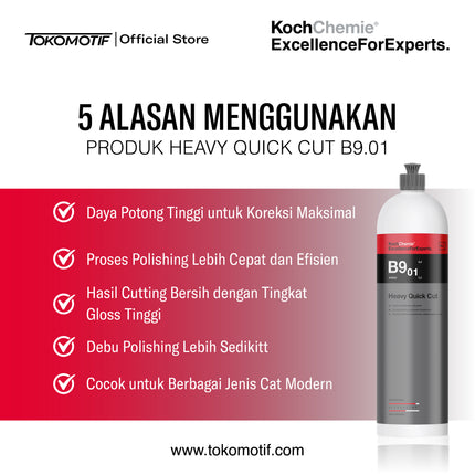 KochChemie Heavy Quick Cut B9.01 250-1000 ml - Kompon Poles