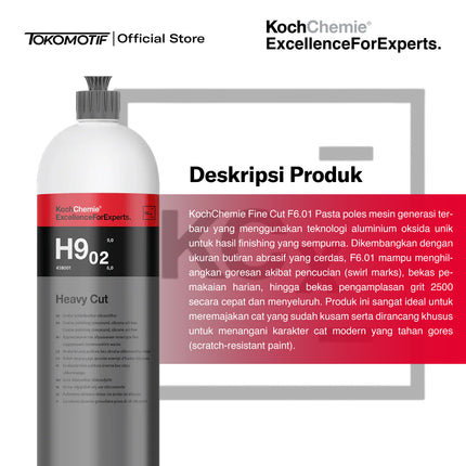 KochChemie Heavy Cut H9.02 250-1000 ml - Kompon Poles