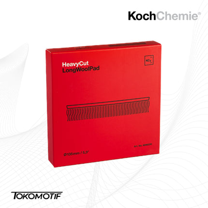 KochChemie Heavy Cut Long Wool Pad 135 mm - Pad Poles