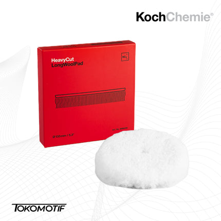 KochChemie Heavy Cut Long Wool Pad 135 mm - Pad Poles