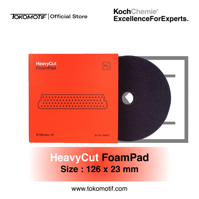 KochChemie Heavy Cut Pad 126x23 mm - Pad Poles