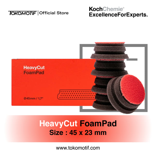KochChemie Heavy Cut Pad 45x23 mm - Pad Poles
