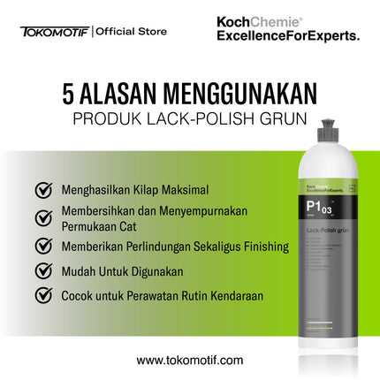 KochChemie Lack Polish Grun P1.03 1000 ml - Kompon Poles