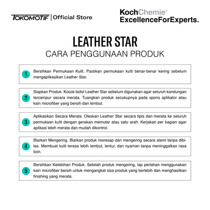 KochChemie Leather Star 1000 ml - Perawatan Kulit
