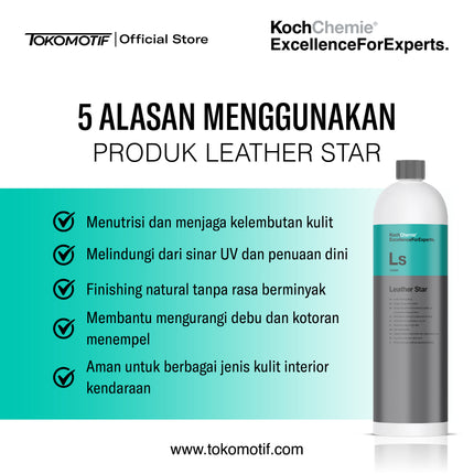 KochChemie Leather Star 1000 ml - Perawatan Kulit