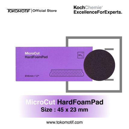 KochChemie Micro Cut Hard Foam Pad 45x23 mm - Pad Poles