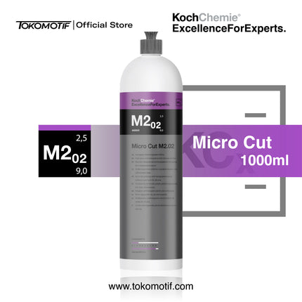 KochChemie Micro Cut M2.02 250 ml - 1000 ml Polish Anti Hologram Mobil High Gloss Silicone Free