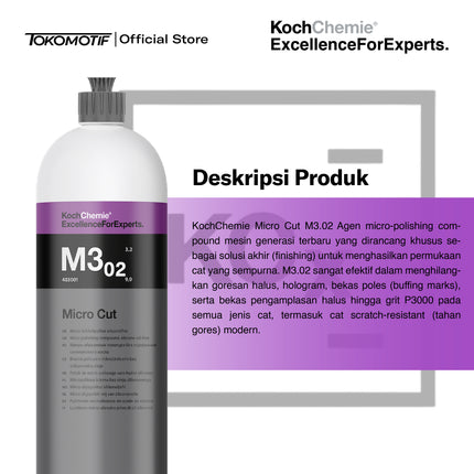 KochChemie Micro Cut M3.02 250-1000 ml - Kompon Poles