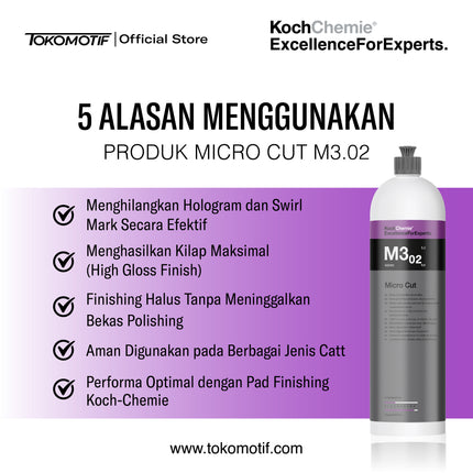 KochChemie Micro Cut M3.02 250-1000 ml - Kompon Poles