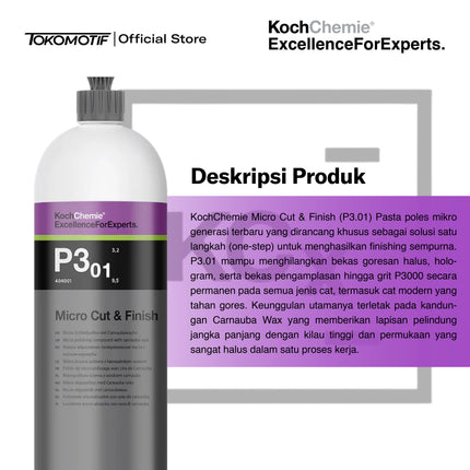 KochChemie Micro Cut & Finish P3.01 250-1000 ml - Kompon Poles