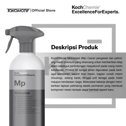 KochChemie Motorplast 500 ml - Semir Ruang Mesin