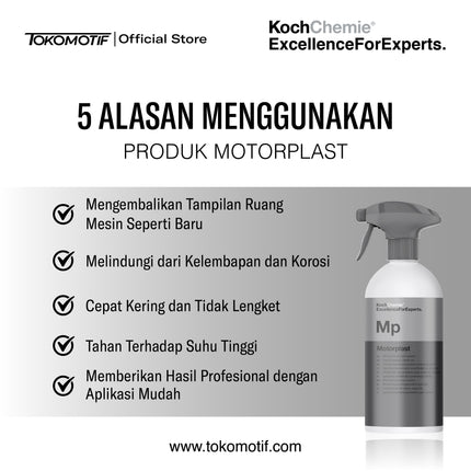 KochChemie Motorplast 500 ml - Semir Ruang Mesin