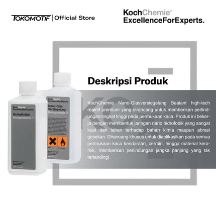 KochChemie Nano Glasversiegelung 250 ml - Coating Kaca