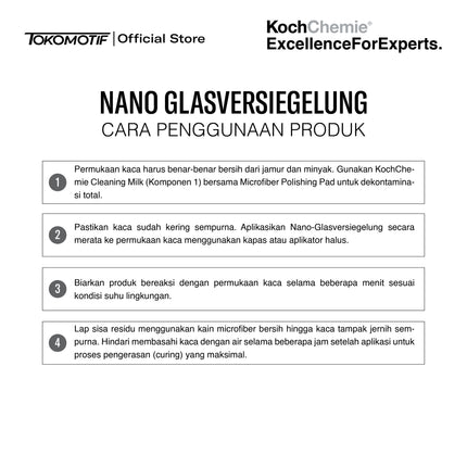 KochChemie Nano Glasversiegelung 250 ml - Coating Kaca