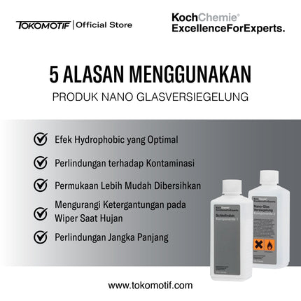 KochChemie Nano Glasversiegelung 250 ml - Coating Kaca