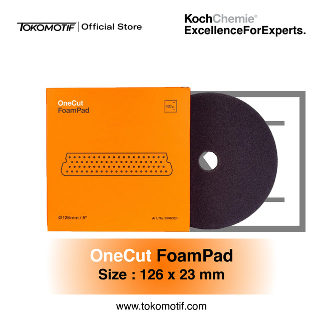KochChemie One Cut Foam Pad 126x23 mm - Pad Poles